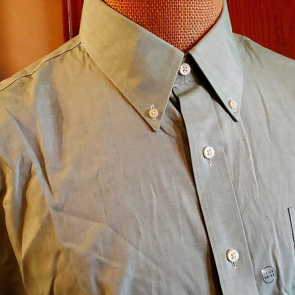 Lauren Ralph Lauren sage green NWT button down - Picture 1 of 6